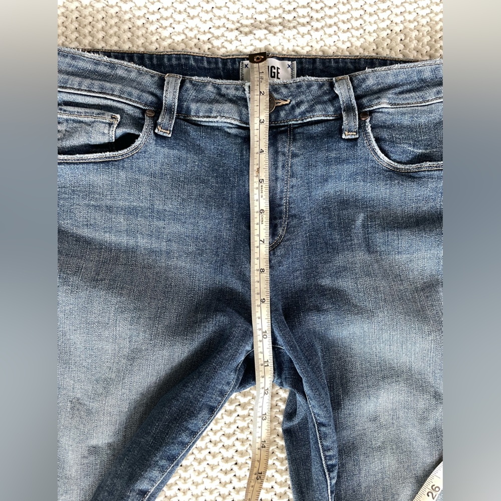 PAIGE Brigitte 29 Women's Light Blue Slim Boyfriend Jeans Luxury Denim - Picture 4 of 8